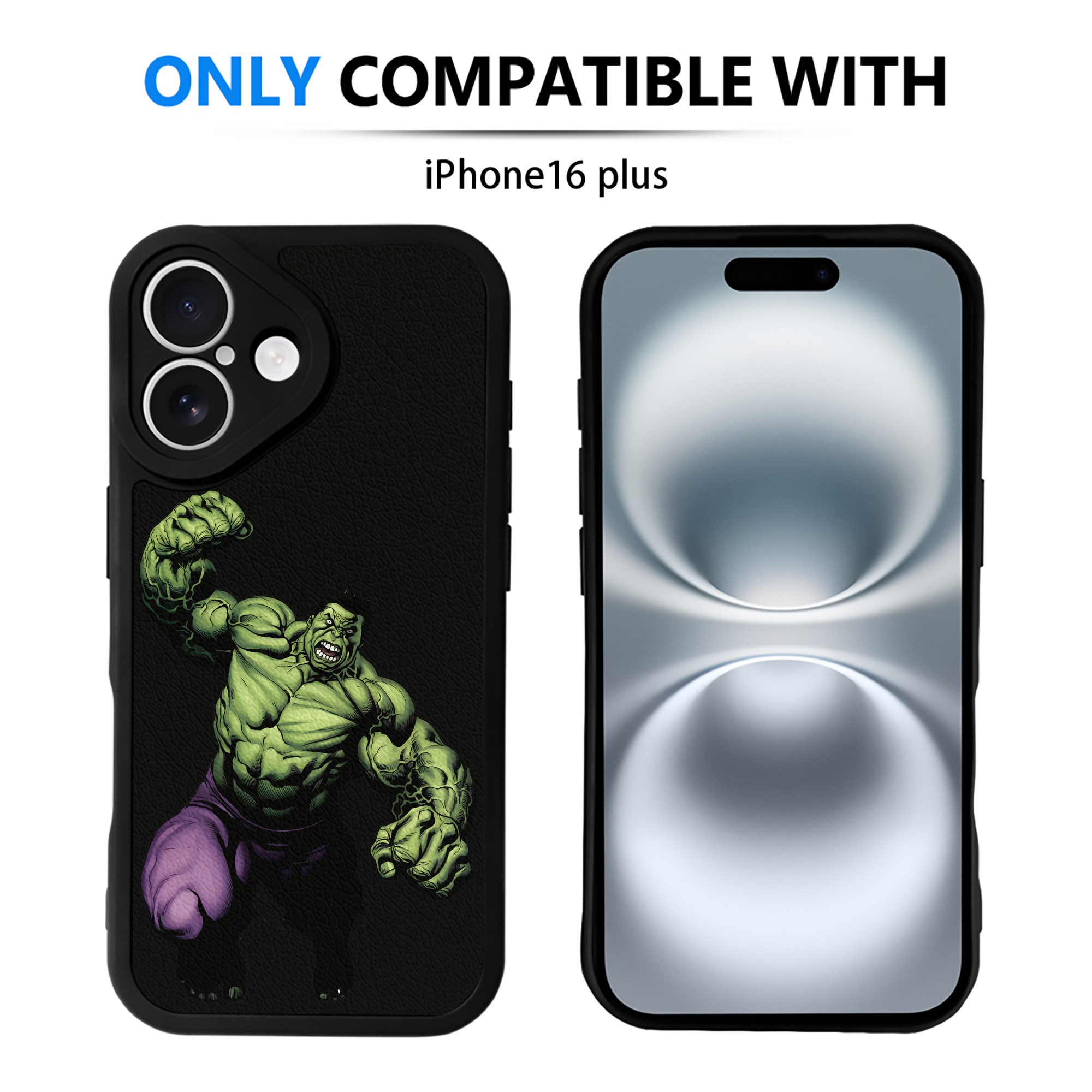 （画像用） アベンジャーズ The Avengers 【iPhone 16シリーズ対応】シリコンスマホケース（レザー調） 材質：シリコン